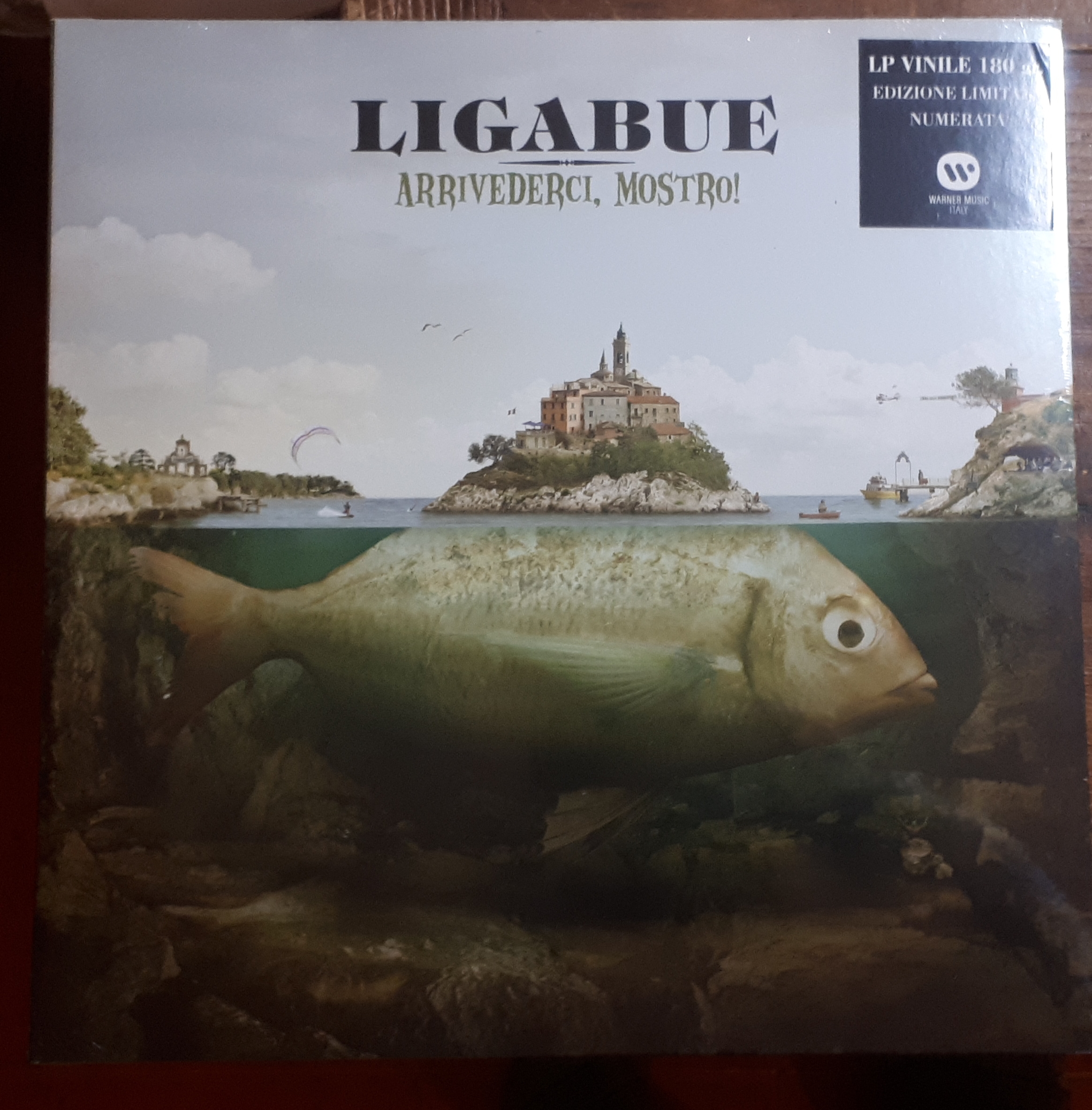 ZAMUSICA : Ligabue - Arrivederci mostro - NUMERATO BLU : LP