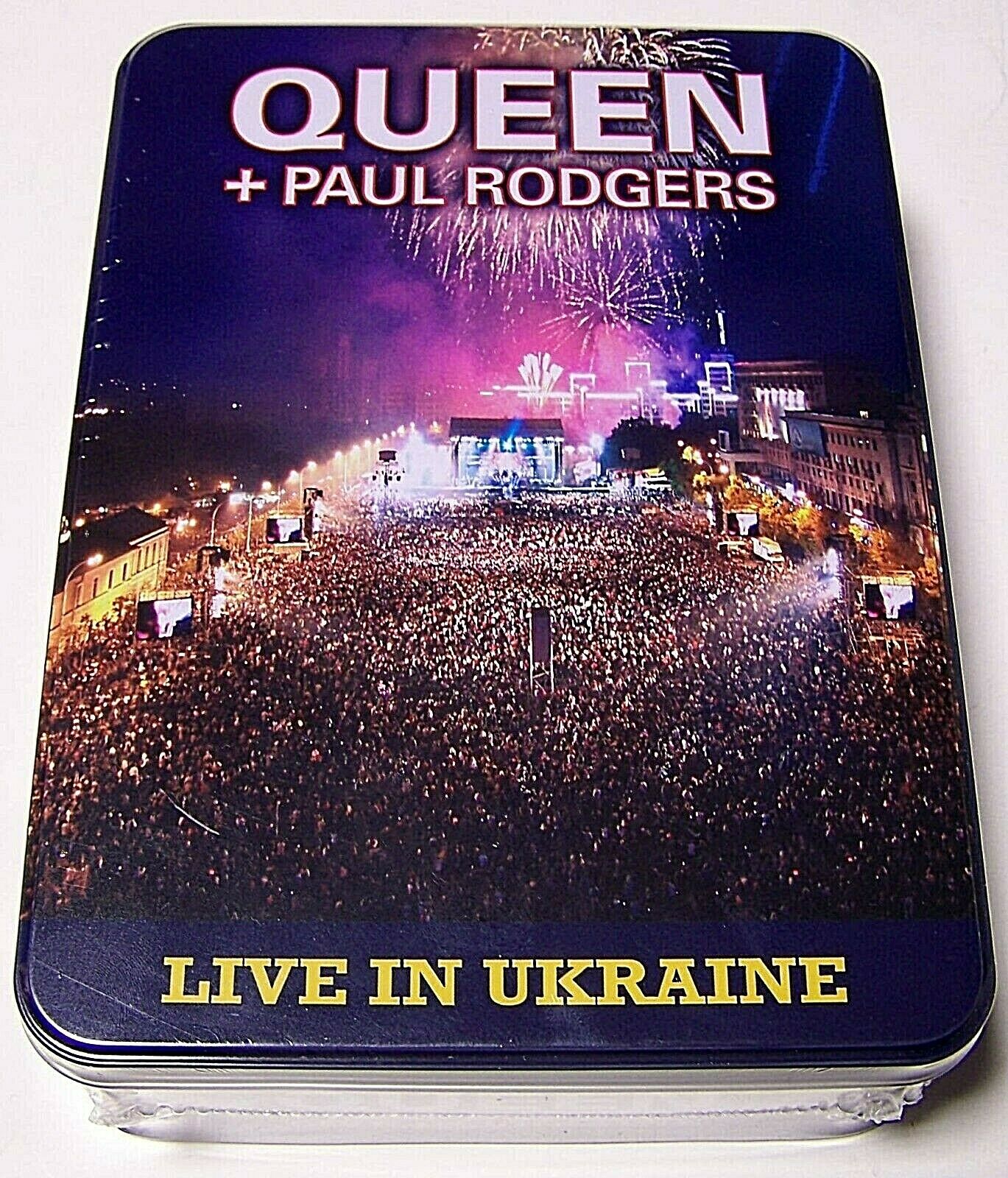 Queen + Paul Rodgers - Live in Ukraine (2Cd+Dvd) Tin Box