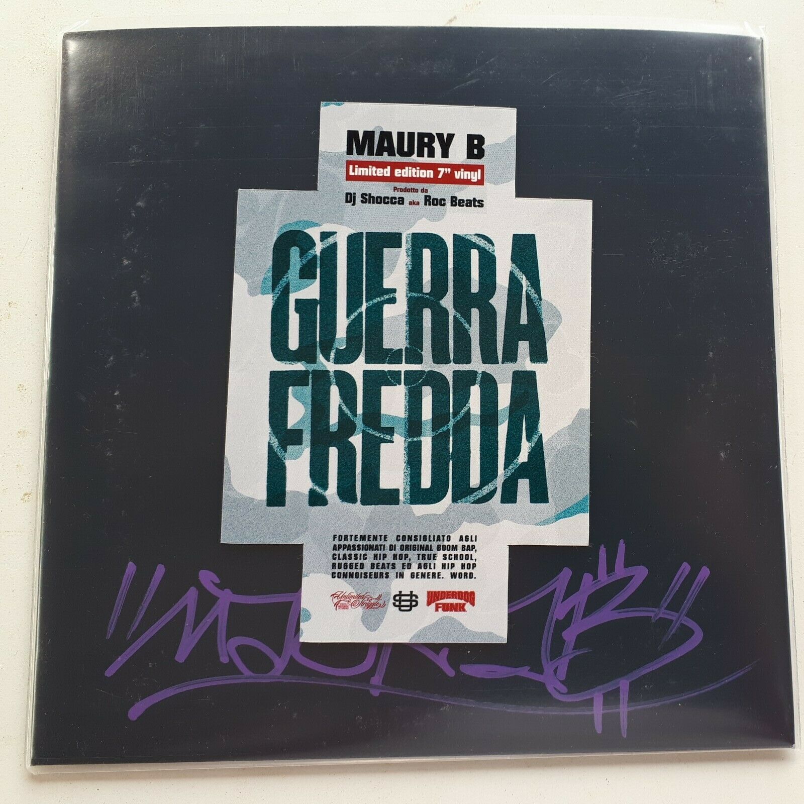 Maury B & DJ Shocca aka Roc Beats - Guerra Fredda